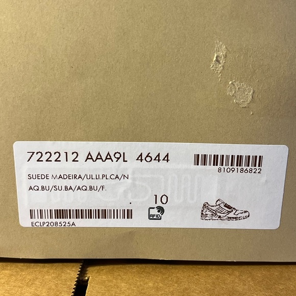 Authentic Gucci X Adidas Women ZX8000 sneakers size 10 UK / 11.5 US - Picture 12 of 14